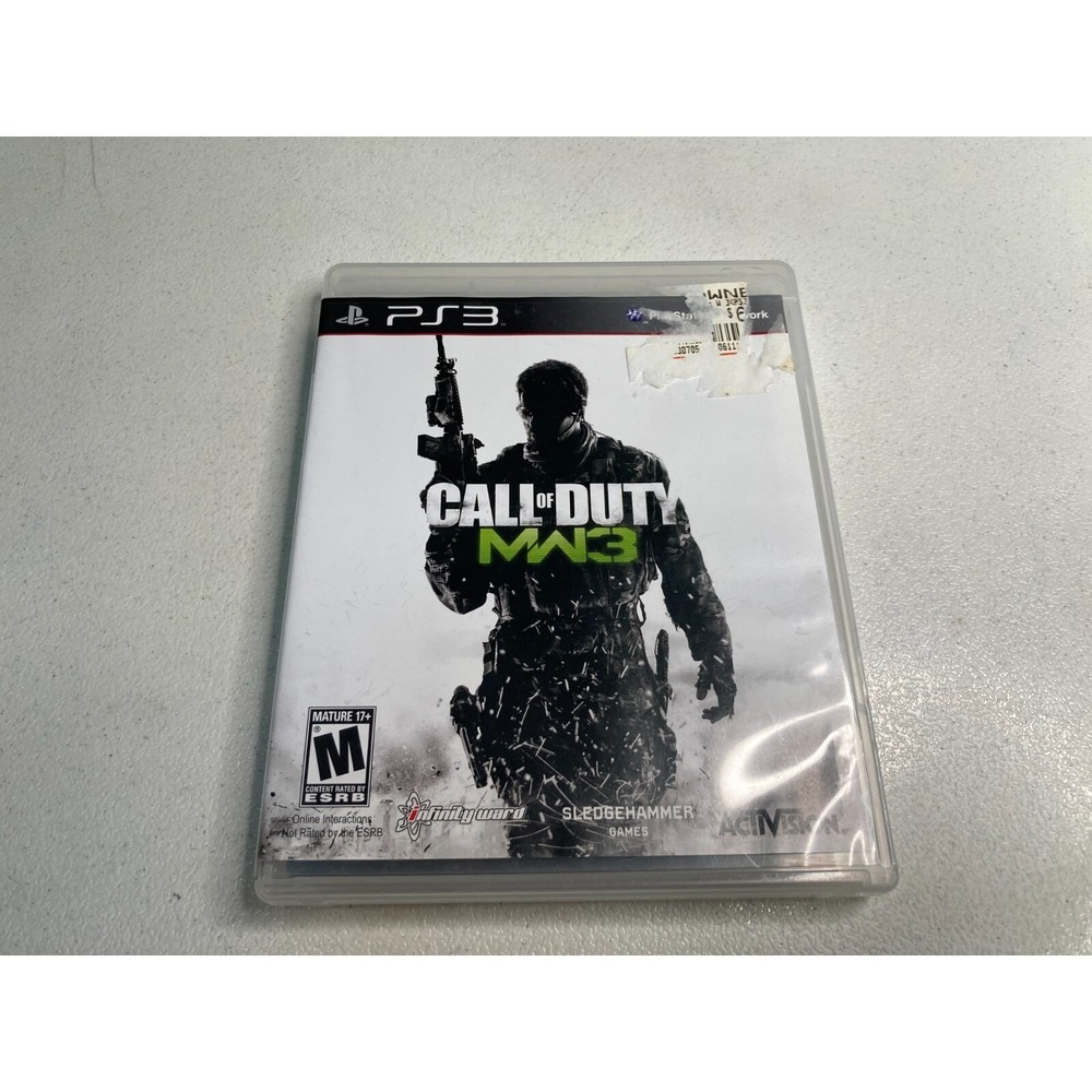 Call of Duty Modern Warfare 3 Sony PlayStation 3 PS3 2011 Complete FPS Shooter